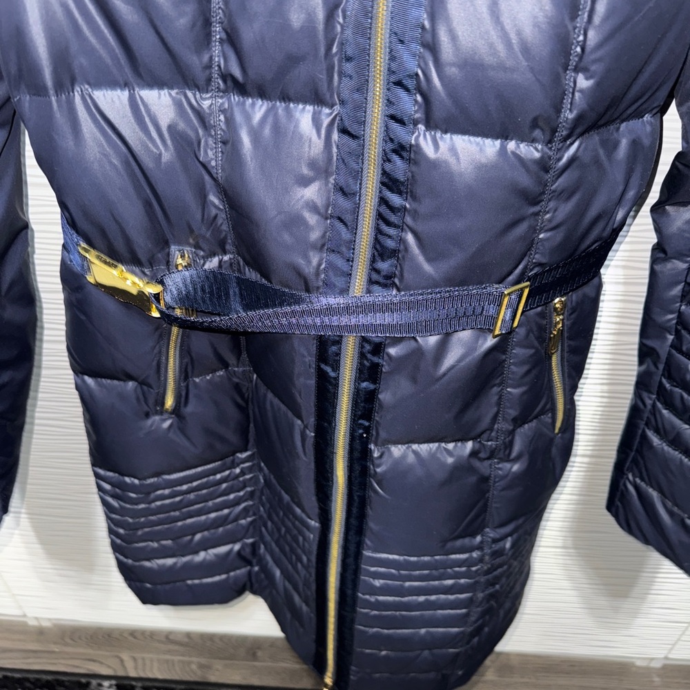 Cattail Willow Navy Down Jacket View 5